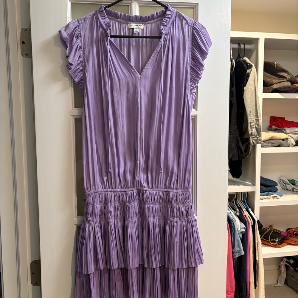 Current Air Lilac Ruffled Skirt